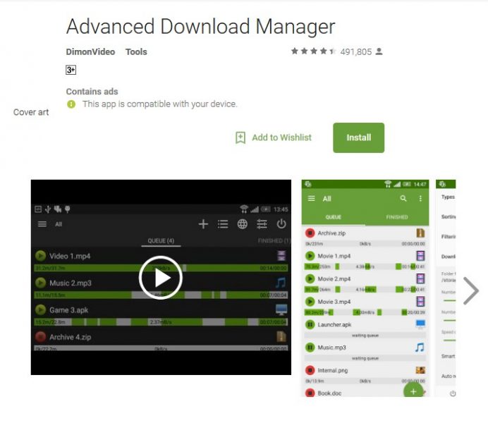 Advanced Download Manager