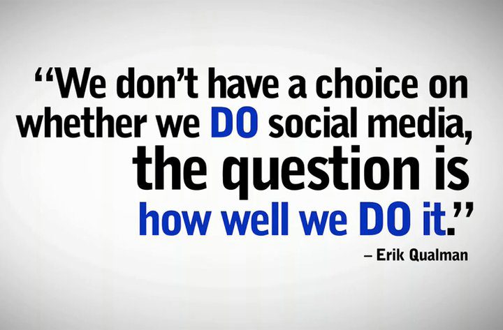 Social Media Marketing, quote