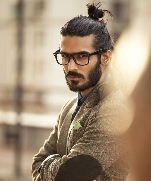 Bun Long Hairstyle