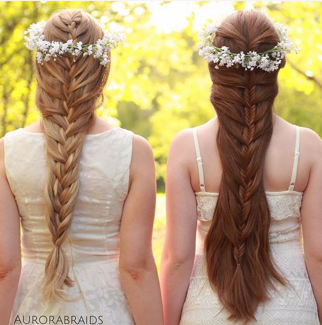 Mermaid Braid Hairstyle