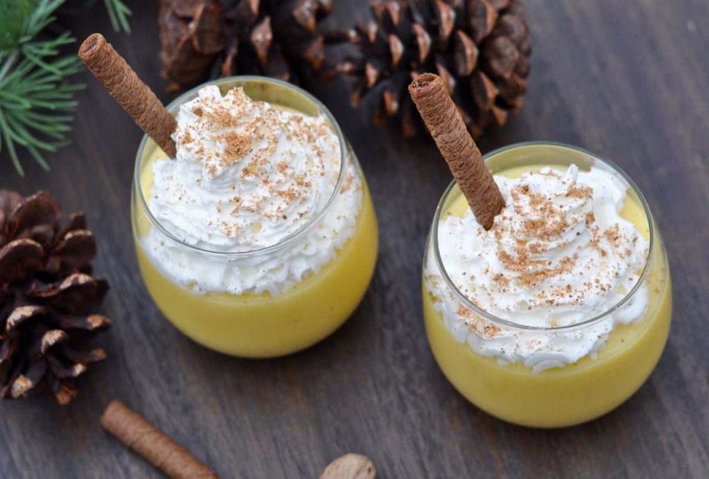 Eggnog Pudding