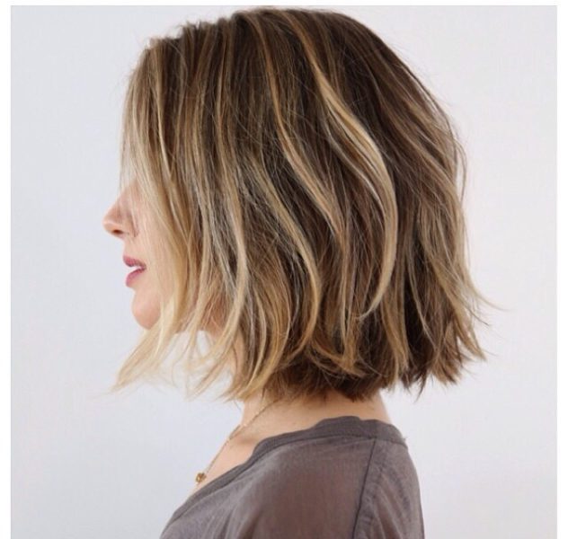 Short and Layered Bob