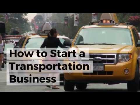 How to Start a Transportation Business