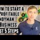 How to Start a Handyman Business